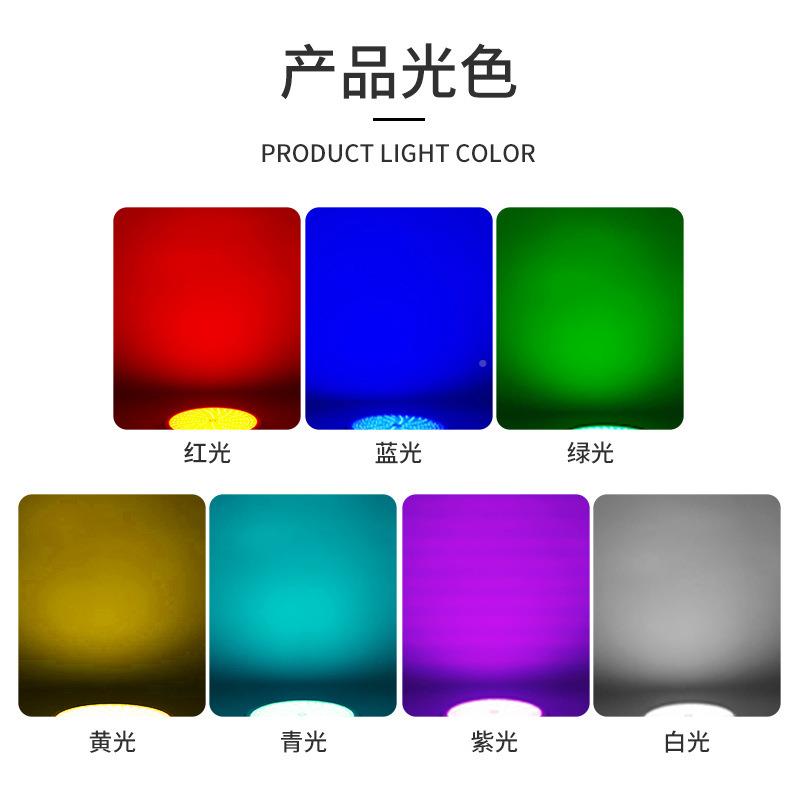 跨境嵌入式D泳池灯族L馆鱼缸灯防E水七SL-2020彩遥控水下灯水照明