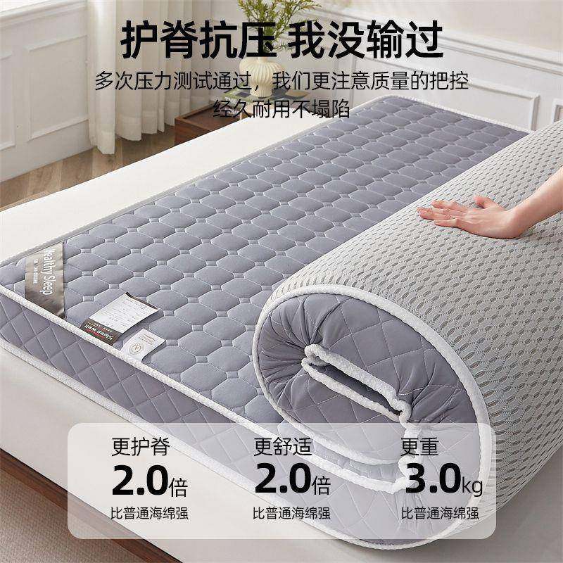 乳胶记忆海绵床垫榻查看详情榻米软垫家底用厚铺生单加人双人学宿