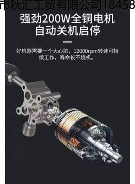 12V21V24V家用洗车机锂电高压洗车工具便携无线小型洗车用品