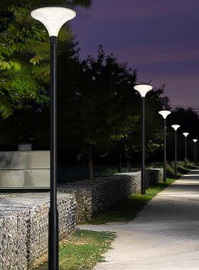 室外LE外D太阳亮能户超路灯别墅公园景区77417防水景观太阳能庭院