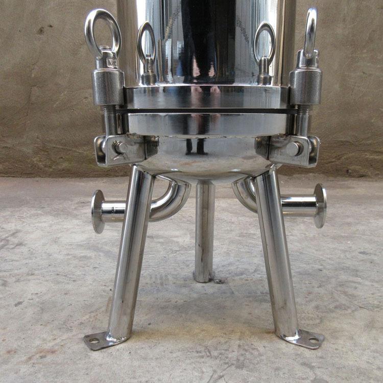 厂家直不供304316微MF-3-10L锈钢加厚筒体倒扣式或折叠滤芯孔膜过