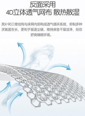 泰国A垫类儿童乳胶垫AOW床卡通幼儿园婴儿宿午睡学生舍垫子可水洗