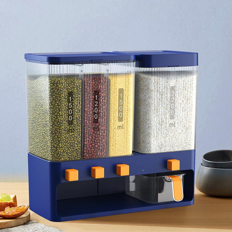 谷米杂五粮分格大量收纳盒容分类桶家用防虫ZTD防潮
