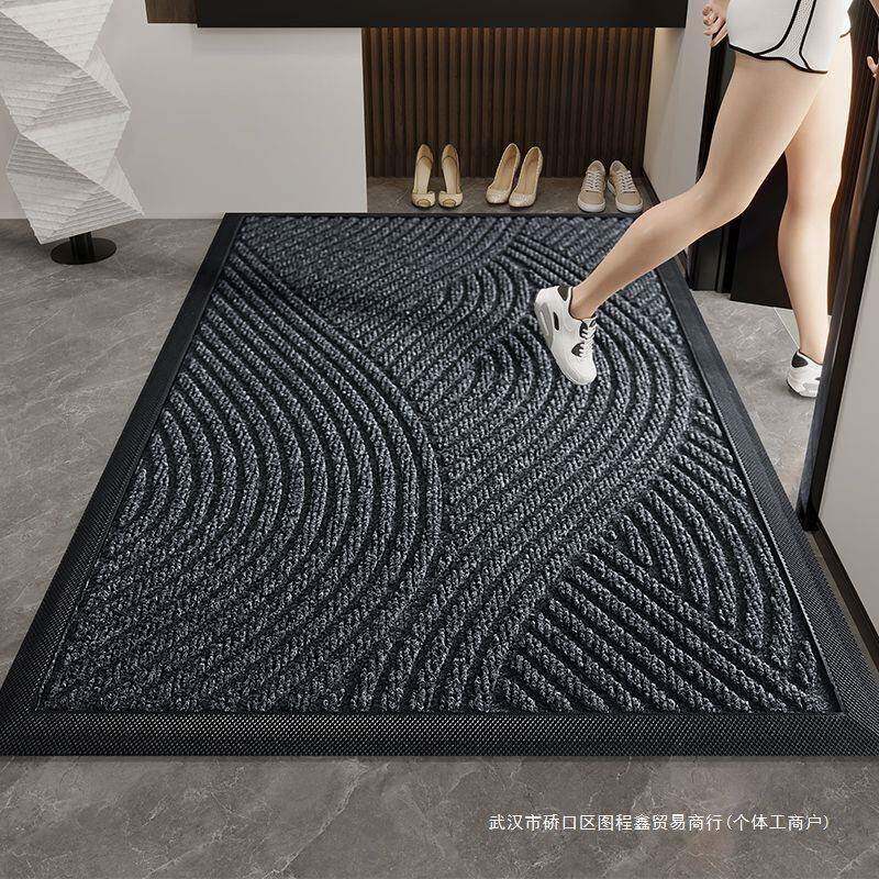 墅入户门口家用滑玄关垫别子进VLL门口地垫进门户垫外商业脚防垫