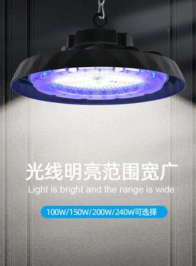 led间工矿灯高光效无频闪工厂f仓库照灯JMI工业明车uo飞碟灯球场