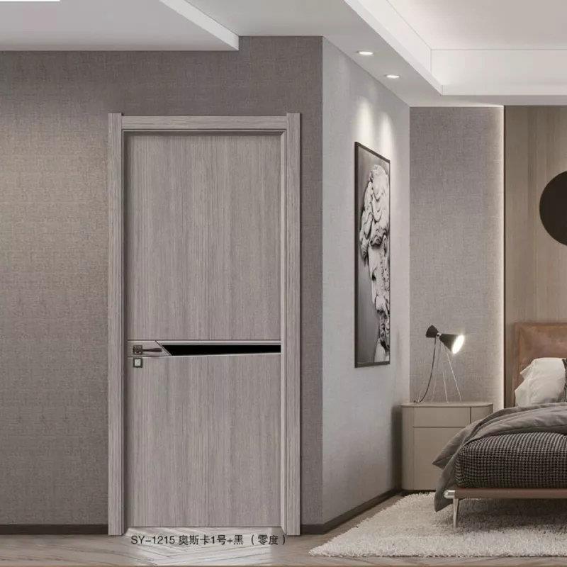 零796度拼免装木板实复合烤漆门室内漆套装门强化生态烤木漆耐门