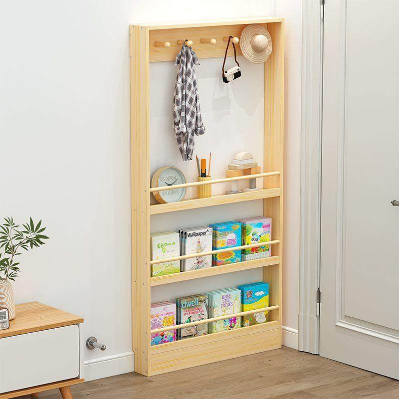 成人实USZ木书架置架地落壁用挂多层收物纳架家绘本架门后超薄窄,收纳整理,书桌收纳置物架,淘宝优惠券,粉丝福利购,淘宝优惠卷