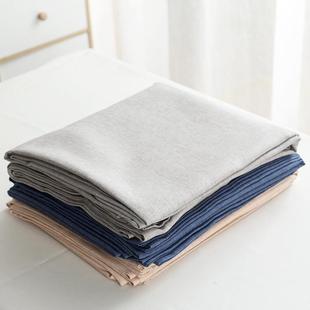 纯色简约议桌布布艺长色方防水形大号素OYG办公室会餐