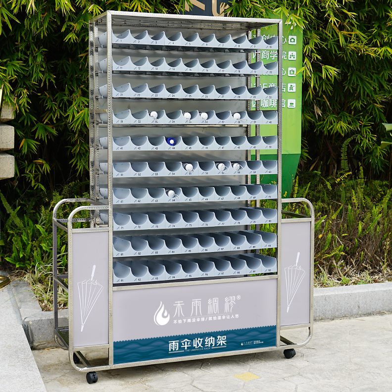 伞架商用放雨伞架不锈钢放桶门口雨伞收纳架伞学校班级架子办公