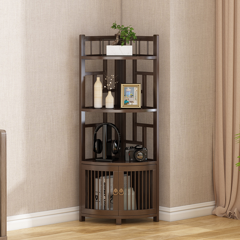 角柜转角柜小尺寸矮三角柜客厅角落三角形收纳柜拐角墙角柜置物架