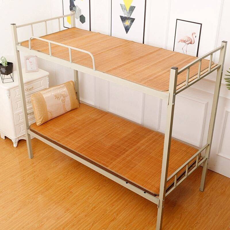 新品家用双面1米5凉席竹席子冬夏两用1.8米草席可折叠单人学生宿