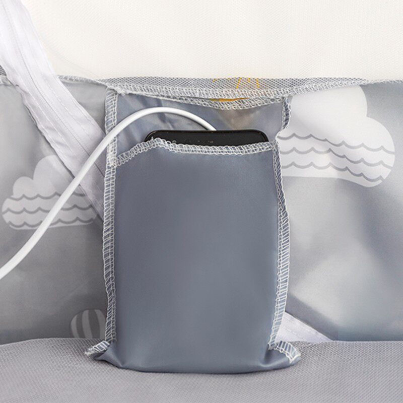 子母床免安装蚊帐拉链折叠防蚊学生宿舍单人上下床侧开门蒙古包