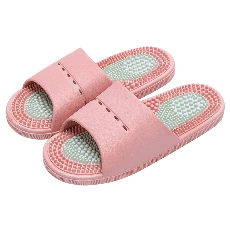 按摩拖鞋家居室内女夏2024新款洗澡防滑防臭足底穴位凉拖鞋男夏季