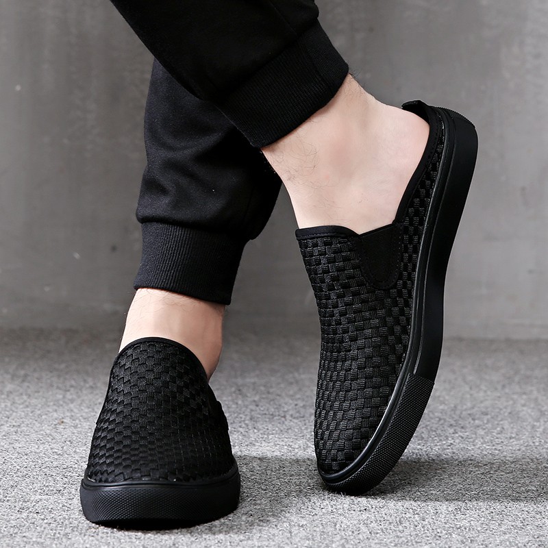 拖鞋男士凉鞋夏季包头凉拖鞋防滑室外潮流韩版个性懒人半拖鞋男潮