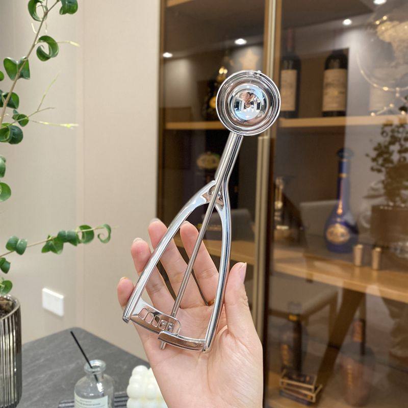 304不锈钢挖球器冰淇淋挖勺西瓜挖球勺子水果分割器挖圆球模具商