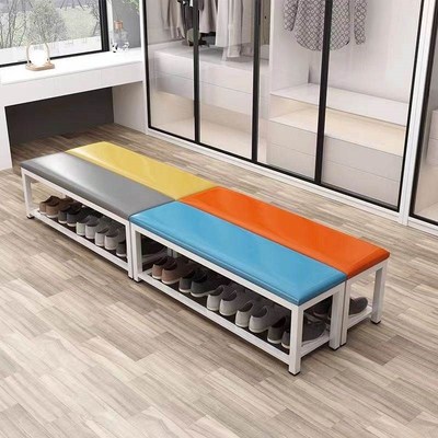 长凳子长条凳软包换鞋凳床尾凳服装店休息凳浴室凳健身房更衣室凳