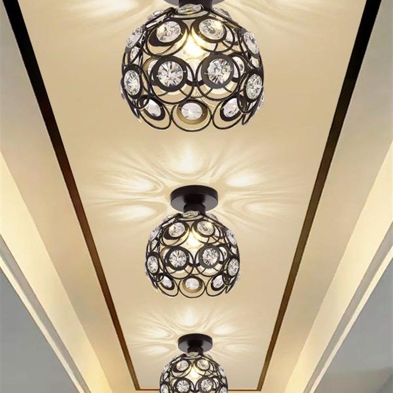 现代简约美式过道走廊玄关入户门厅阳台楼梯led铁艺镂空吸顶灯,家装灯饰光源,厨卫/阳台/玄关/过道吸顶灯,淘宝优惠券,粉丝福利购,淘宝优惠卷