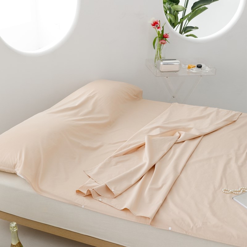 100支全棉睡袋长绒棉住酒店隔脏睡袋旅行便携式床单双人宾馆