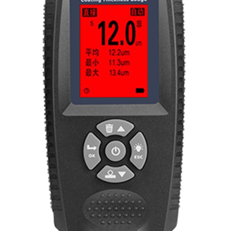 宇问EC500X涂层m测厚仪高精密电镀层镀锌镀铬厚度测试0.1um膜厚计