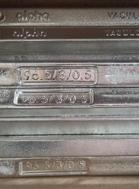 ALPHA阿尔法Sn96.5Ag3.0Cu0.5无铅SAC305焊锡条环保SACX0307