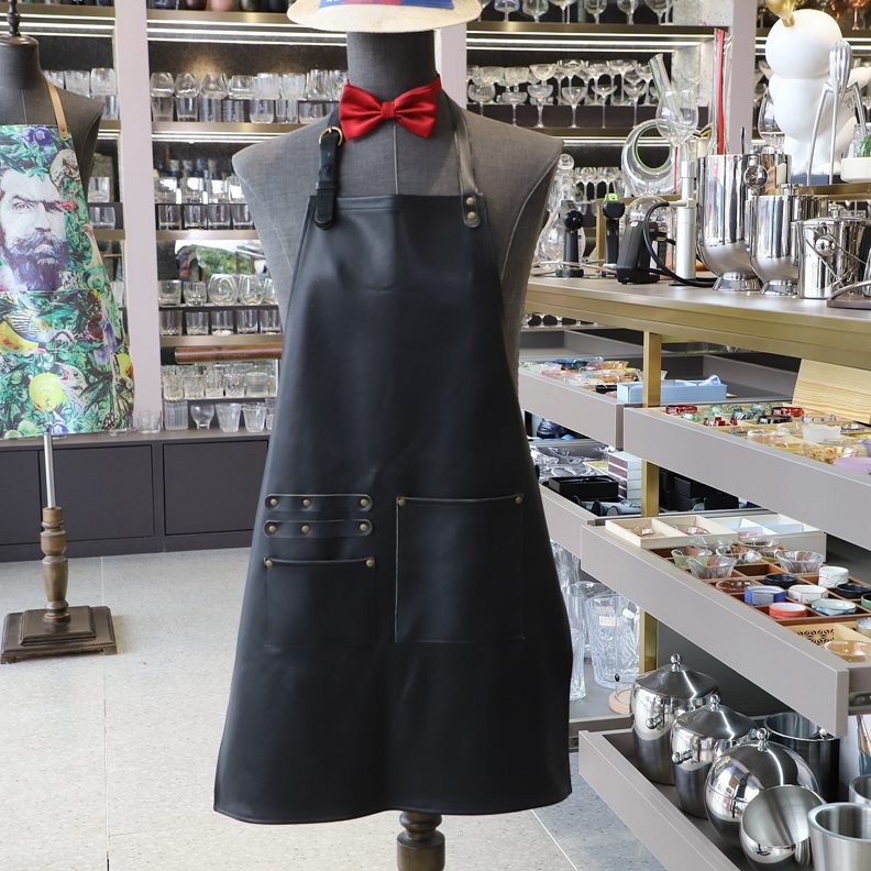 围裙帆布作调皿师吧工艺酒器酒吧logo服牛仔 订制  手工员工定制