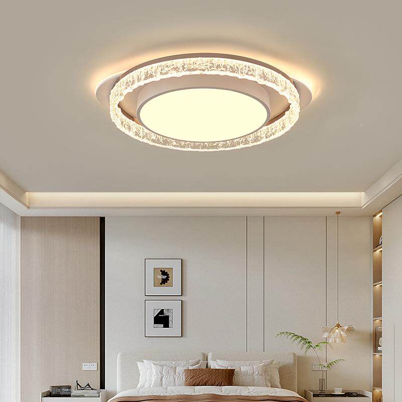 简吸顶约灯奢现代客780厅灯主灯LED灯具样板房护眼卧室轻灯家装灯