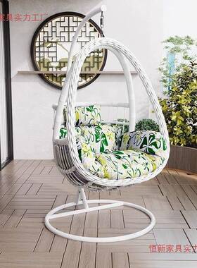 子家用阳台吊椅庭院仿藤外吊篮ODP室内千吊床网红鸟巢椅秋户摇篮