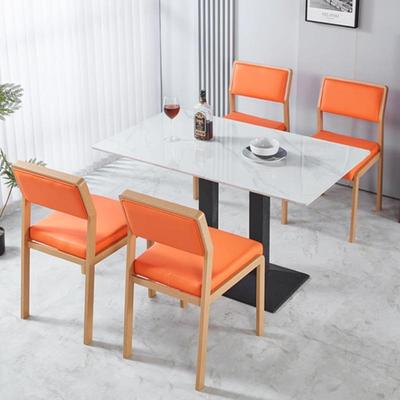 家用餐快餐店简约饭店彩色靠堂餐厅桌椅椅LHM食子休闲背化妆椅厂