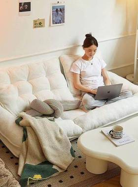 人沙发可睡可躺人类狗窝折叠用沙发两床卧室房懒AIP间休午躺椅榻