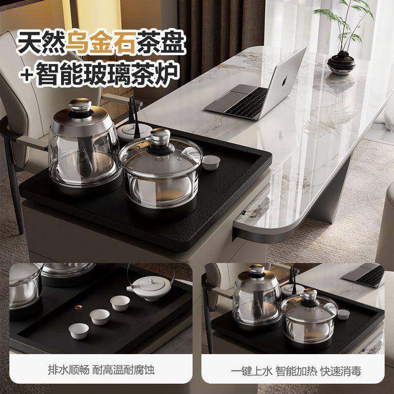 无品牌/简约现茶代岩板茶椅奢家用客厅阳台桌烧水轻壶一体办公室,基础建材,脚轮/万向轮,淘宝优惠券,粉丝福利购,淘宝优惠卷
