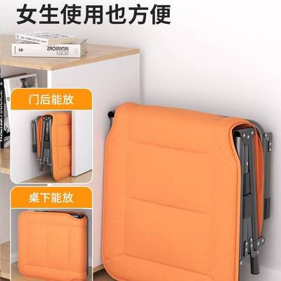 办公室午休折叠床单人床上班族工位成人午睡床家用简易便携式躺椅