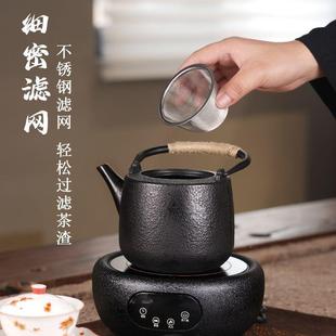 手工 铸茶铁壶家用煮c75xEb茶壶火炉煮围茶日式 T5J 3533人收藏