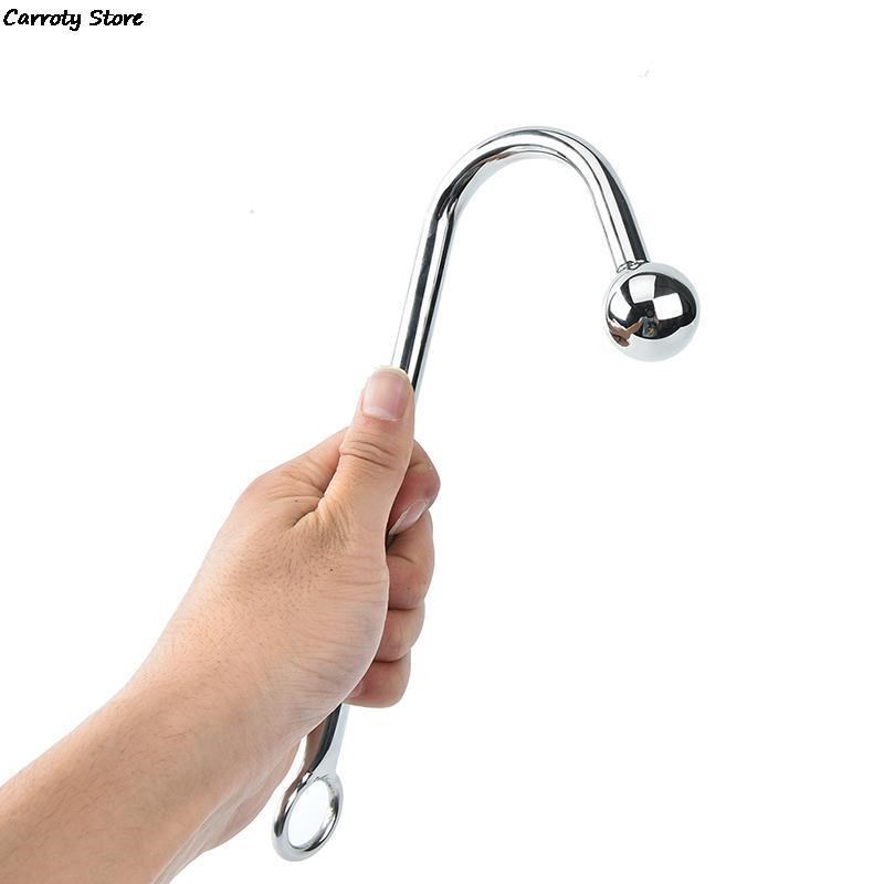 Anal Hook Metal Butt Plug wxith Ball Anal Plug Anal Dilator