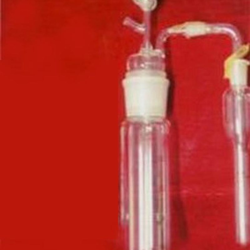 高硼硅加厚耐温标准口硫化物吹气装置500mlN 玻璃仪器 来图可定制