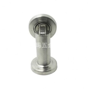 不锈钢门吸强磁工程门吸酒店大门防撞门吸两用家用7字型弹簧门吸