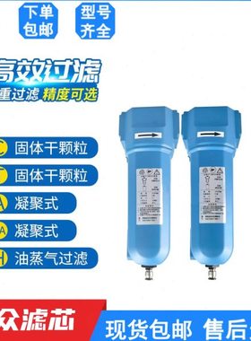 压缩空气精密过滤器F0025/0035/0050/0065/0085/0115/0135-C/T/AA