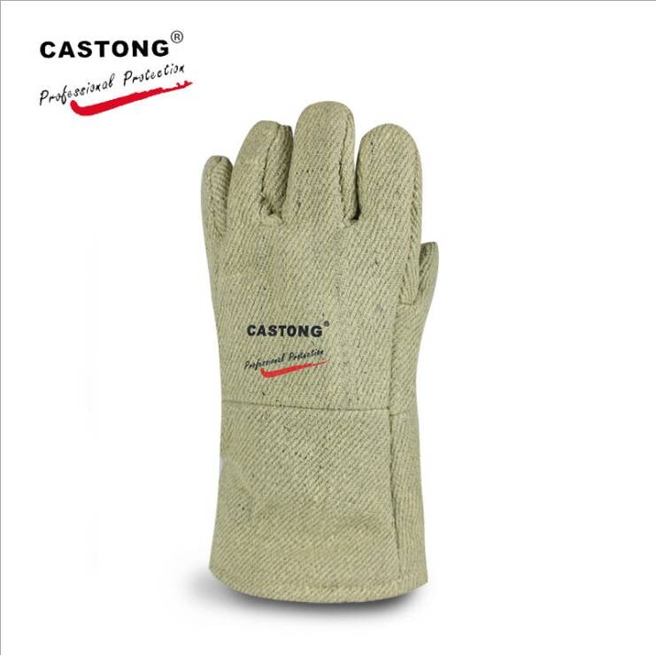 CASTONG/卡司顿 GAAA15-34 耐高温手套500度劳保五指工业隔热棉