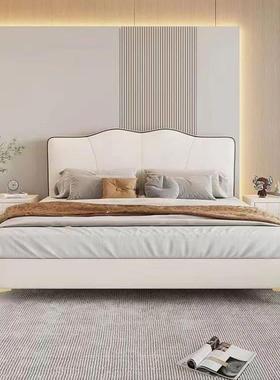 25602单5款软包床头板简约现代云朵轻奢实新布木科技床头靠背买卧