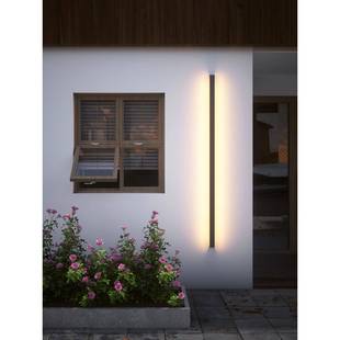 户外壁灯防水长极简条院室外洗墙灯l庭ed阳台别墅门BD003外墙灯大