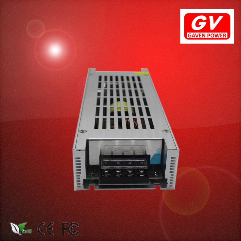 长条超薄小体积24v8.3a200w开关电源 柜台LED广告灯箱监控电源