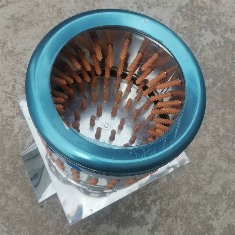 60型家禽脱毛机 自动脱毛机器 电动拔鸡鸭毛机 家用去毛机 打毛机