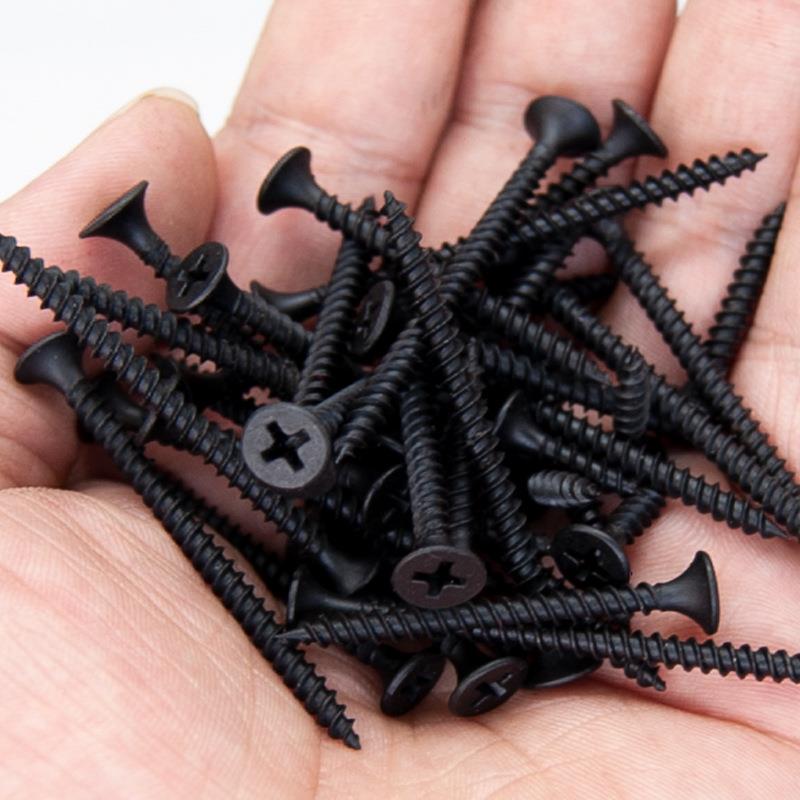 头源头螺栓产地黑色干壁钉高攻强度十字沉自螺钉丝石膏板钉龙骨