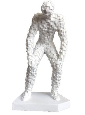 树脂艺品马间赛家克人居饰品摆工件创意现代简欧风格样板书房NB32