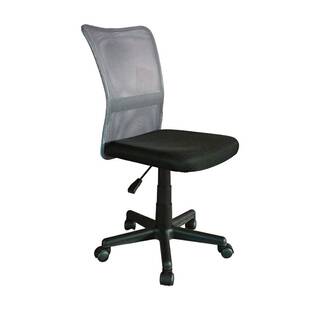 网布电脑椅升降旋转久坐工作无扶手家用书房小型简约靠背办公椅