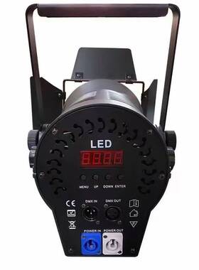 舞台灯光Led200W聚光灯暖白正白影视剧院演出演播室面光菲涅尔灯