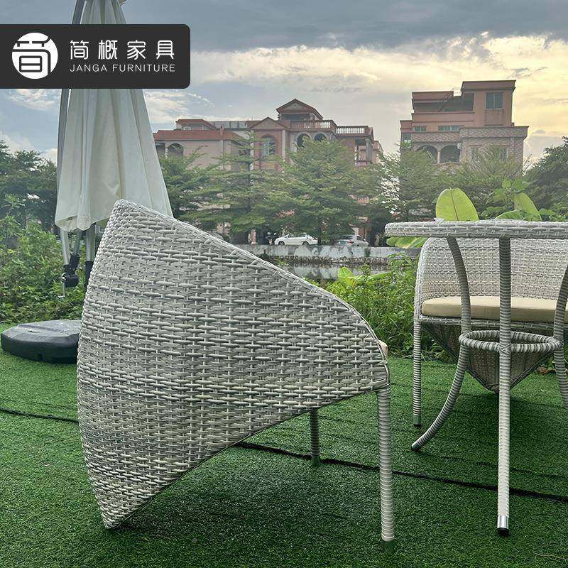 户外家庭院22-8-13-民宿三露台别墅创具椅意藤椅阳台休闲简约一桌,商业/办公家具,商用藤编家具,淘宝优惠券,粉丝福利购,淘宝优惠卷