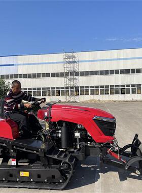 履带拖拉机2150-06810用马力功率多功大能农旱田犁地机座驾式旋耕