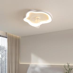 厅风扇吸2顶灯摇头餐厅灯新具款 简约现代餐电87扇灯房间灯6L