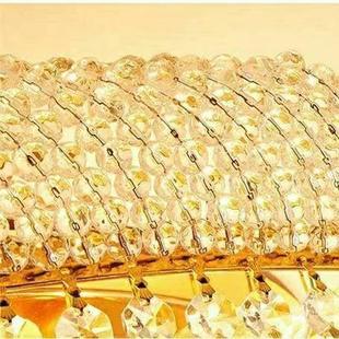 新水晶吊灯客厅大灯现吊代奢款 别楼挑空墅工程 917华高档大灯复式