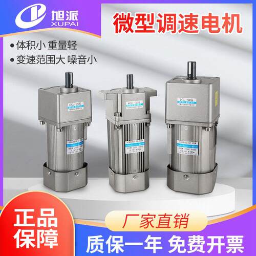2IK6RGN-TPM单相220V轮立6小无极调速电机齿式齿轮箱型小马达